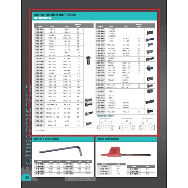 M5 X 11 Screw